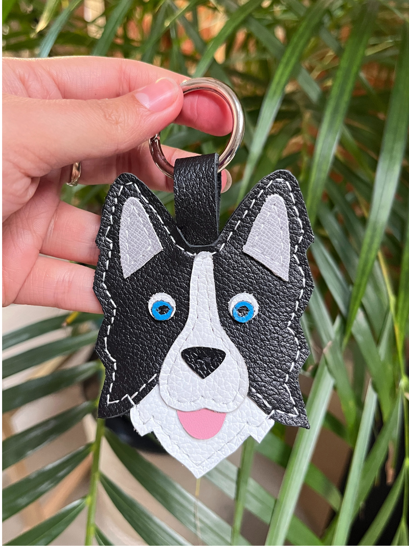 Llavero Border Collie