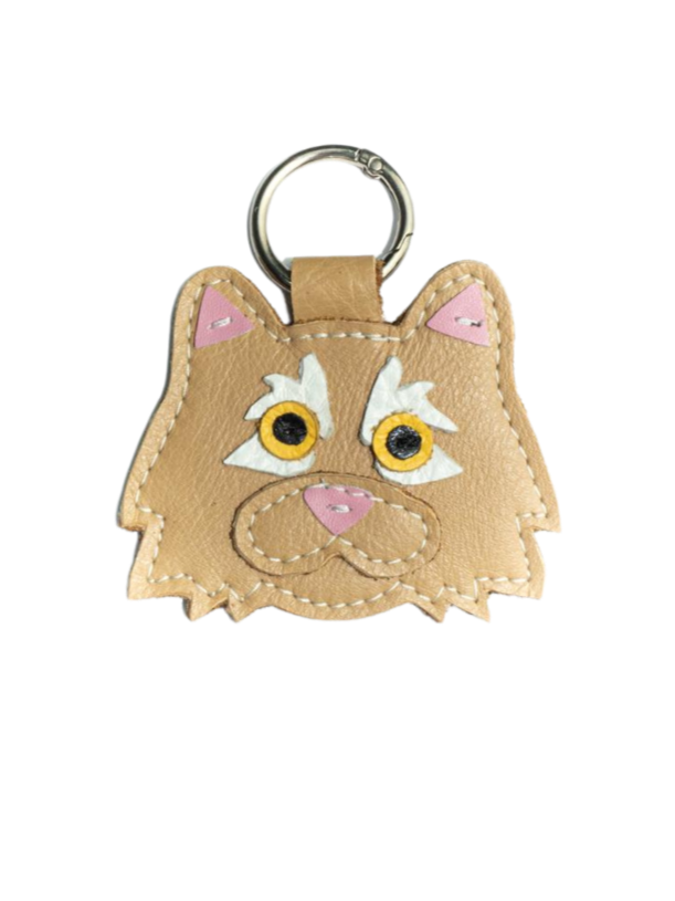 Llavero Gato personalizado PELO LARGO