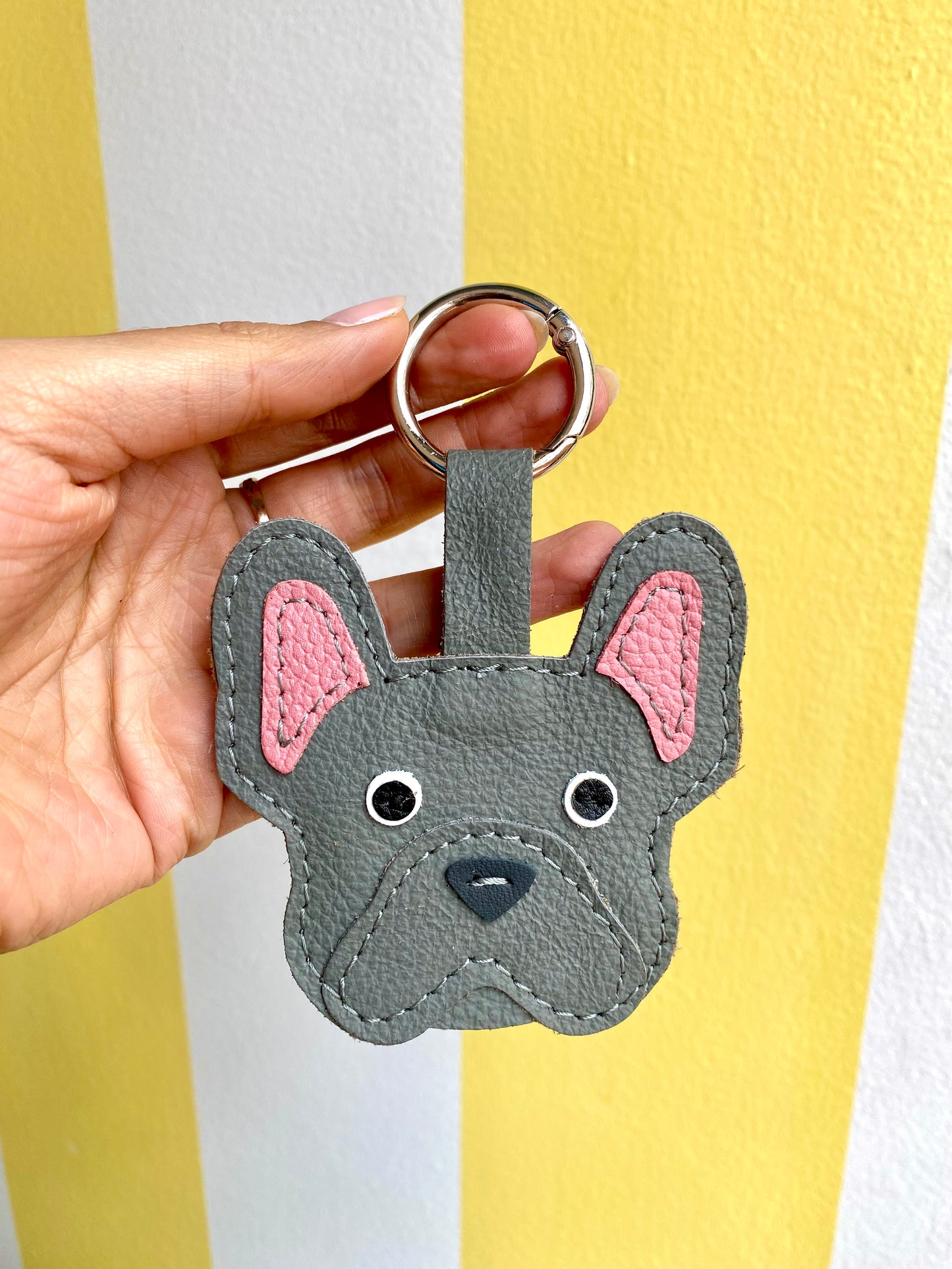 Llavero Bulldog Francés