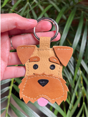 Airedale Terrier Keychain
