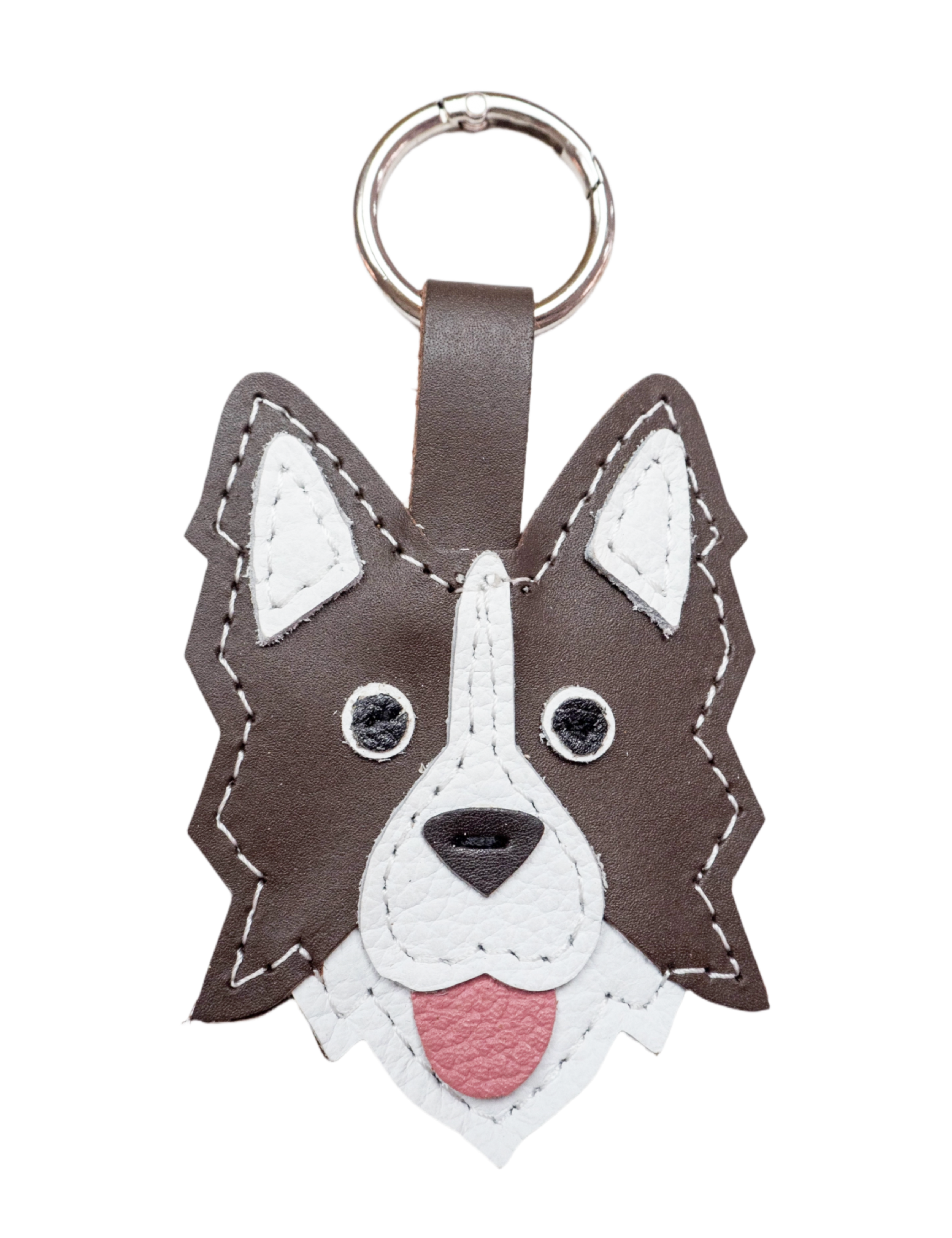 Border Collie Keychain