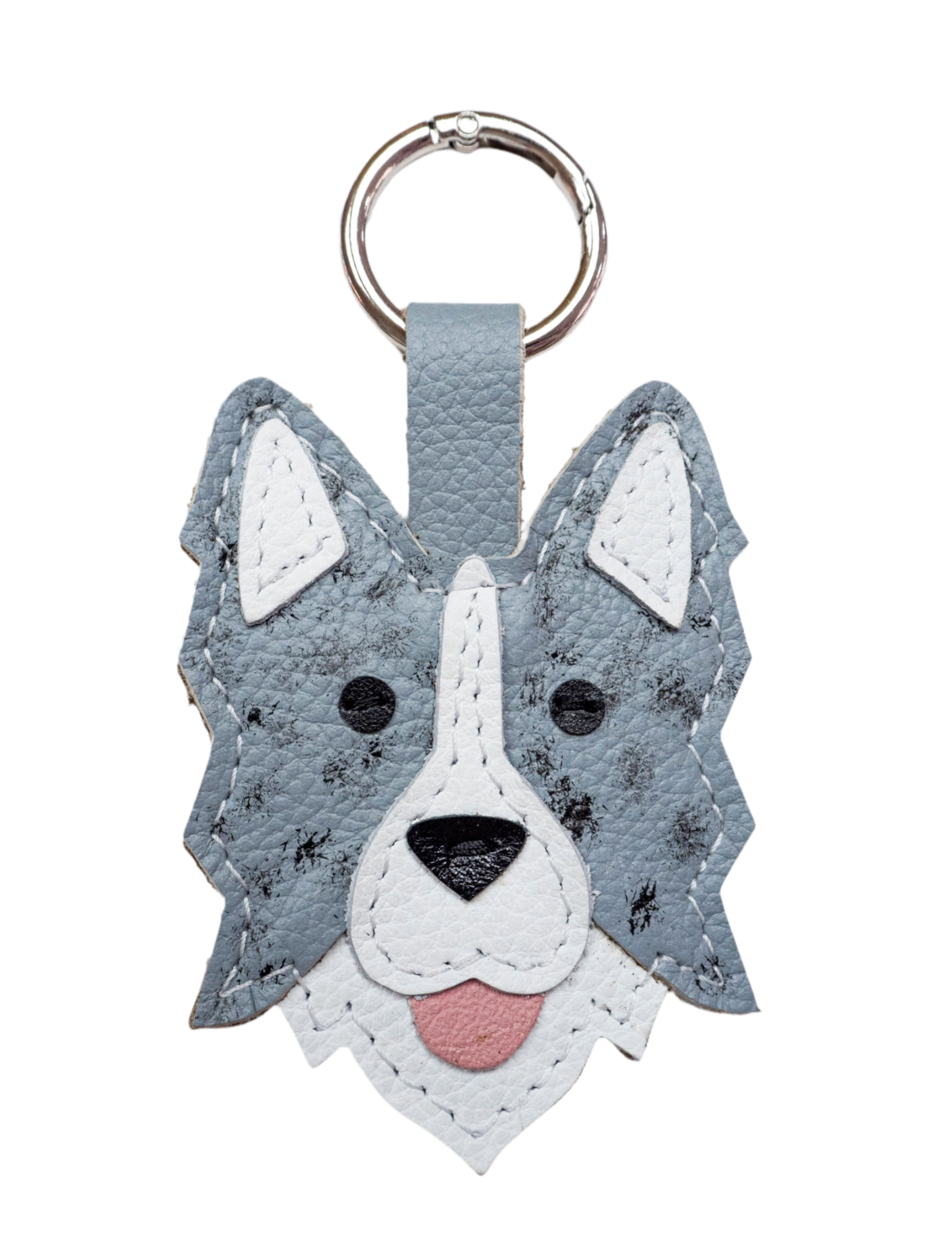 Border Collie Keychain