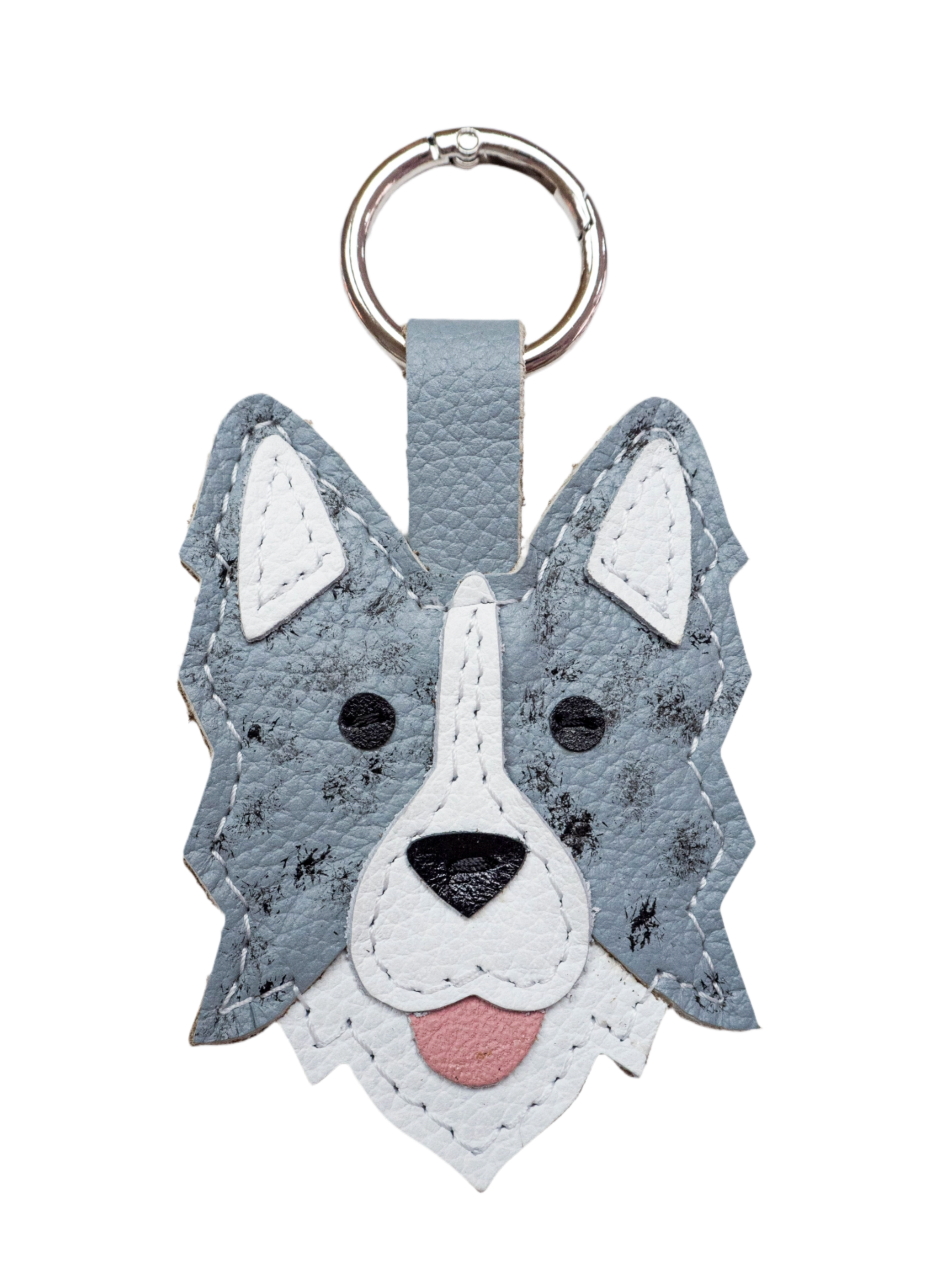 Border Collie Keychain