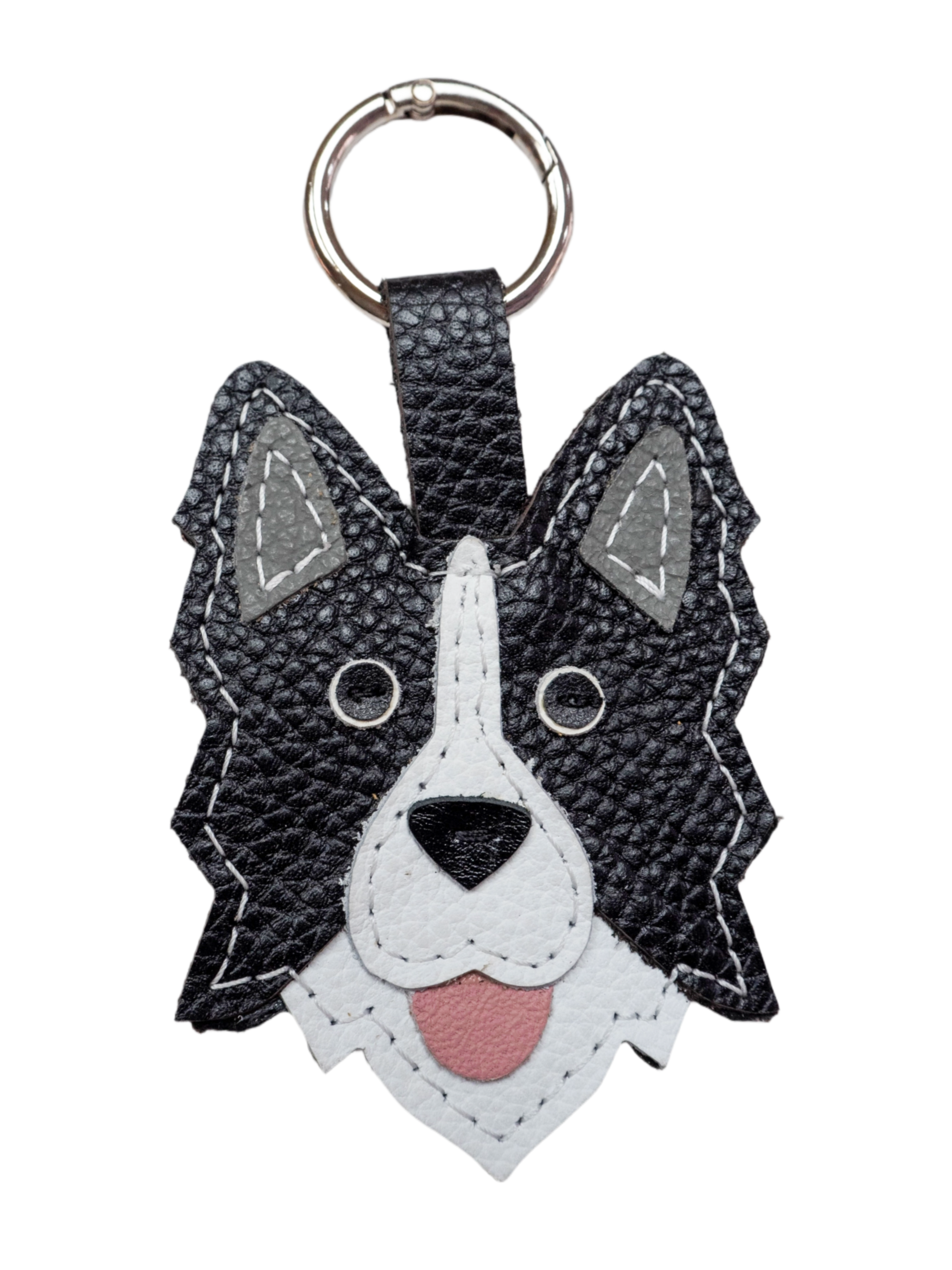 Border Collie Keychain