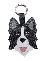 Border Collie Keychain