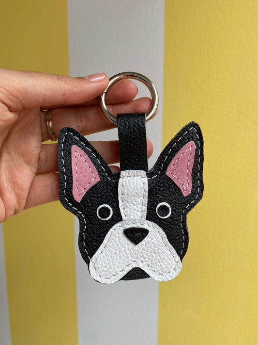 Llavero Boston Terrier