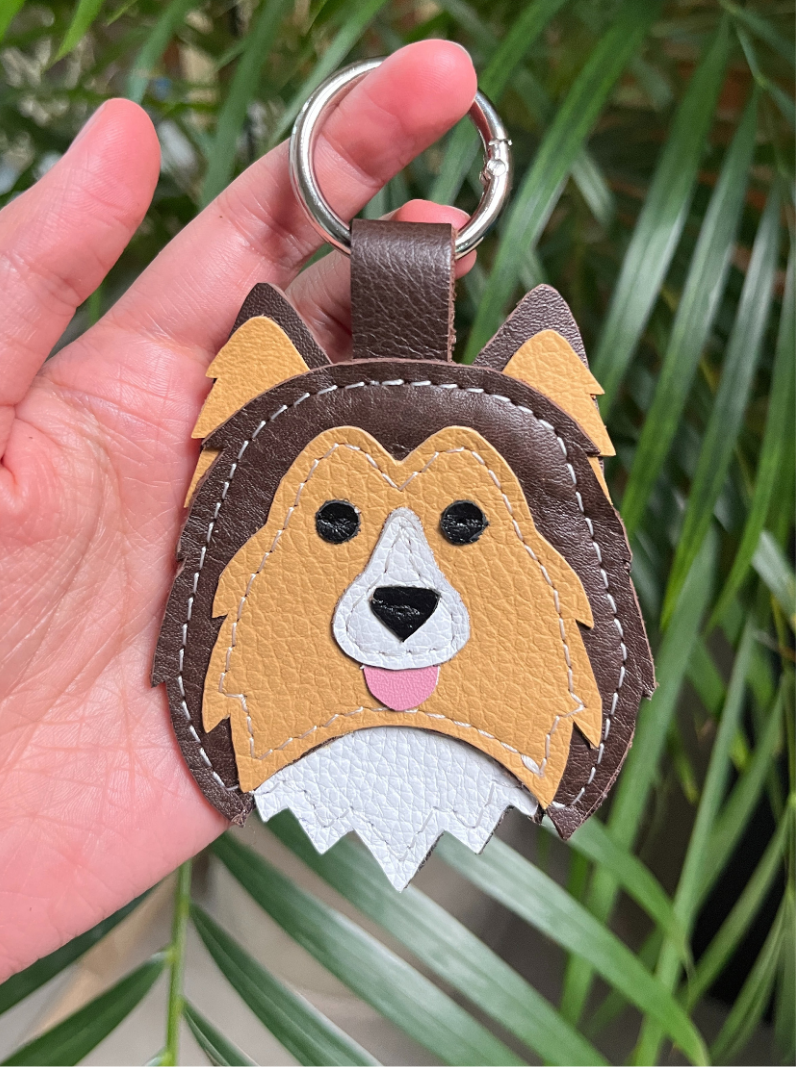 Collie / Rough Collie / Shetland Keychain