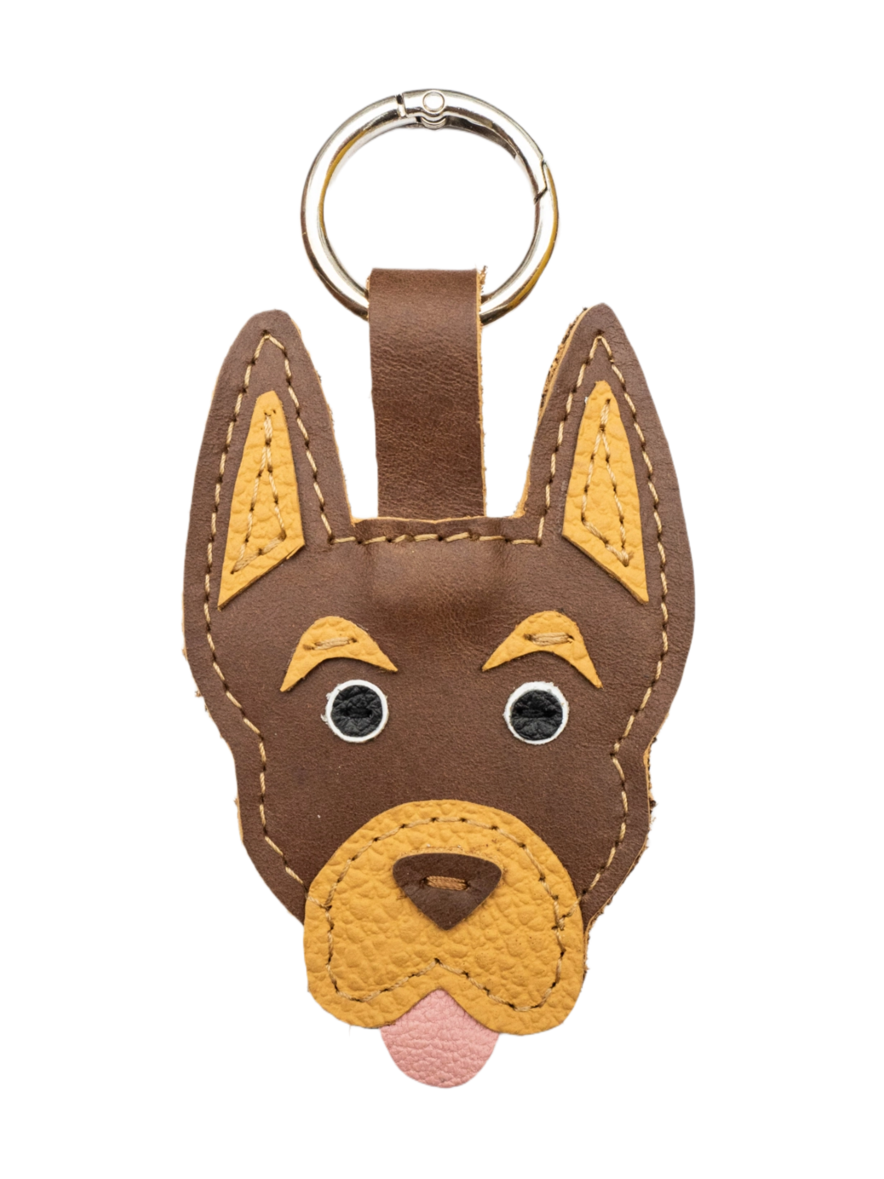 Doberman Keychain