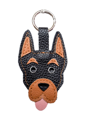 Doberman Keychain