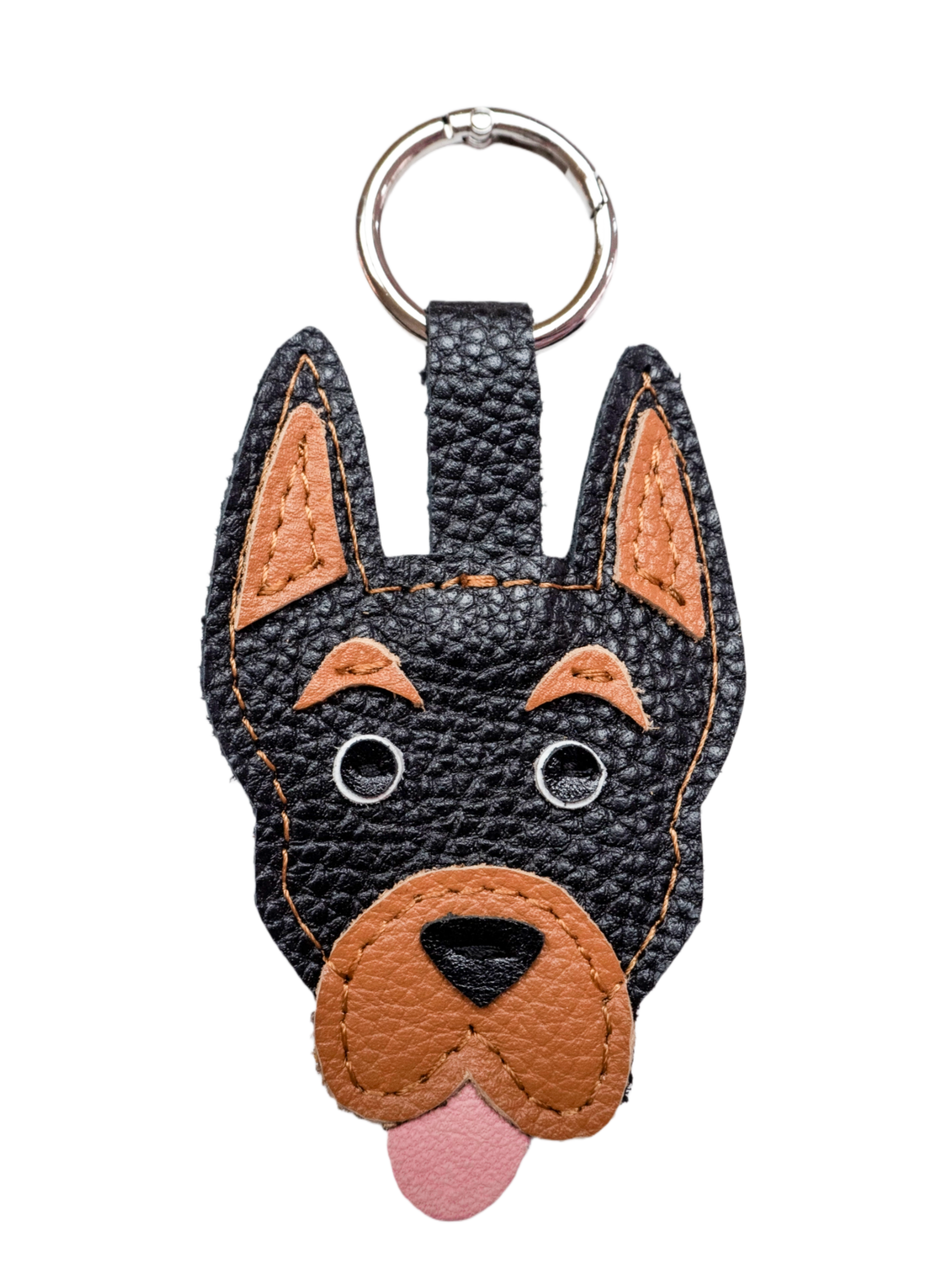 Doberman Keychain