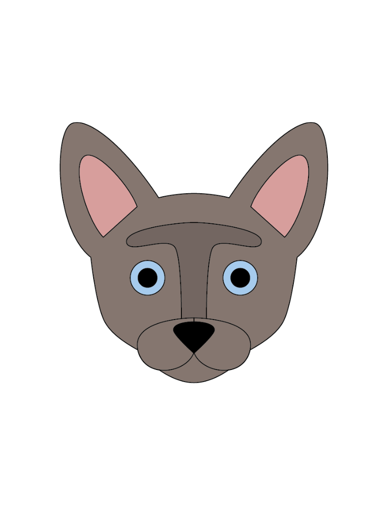 Sphinx Cat Keychain