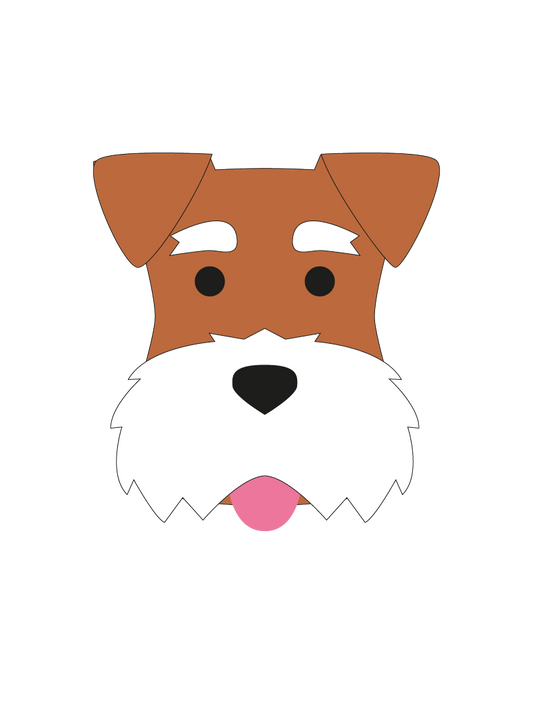 Llavero Fox Terrier PELO ALAMBRE
