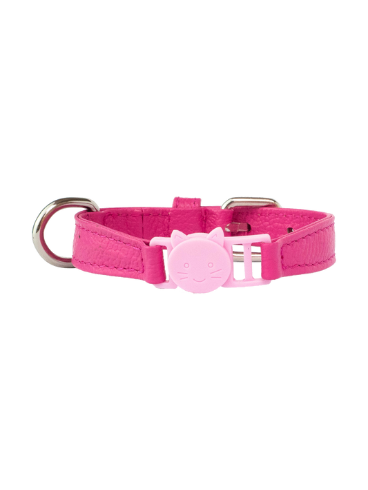 Collar de Gato Fucsia