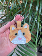 Short Hair Cat Keychain