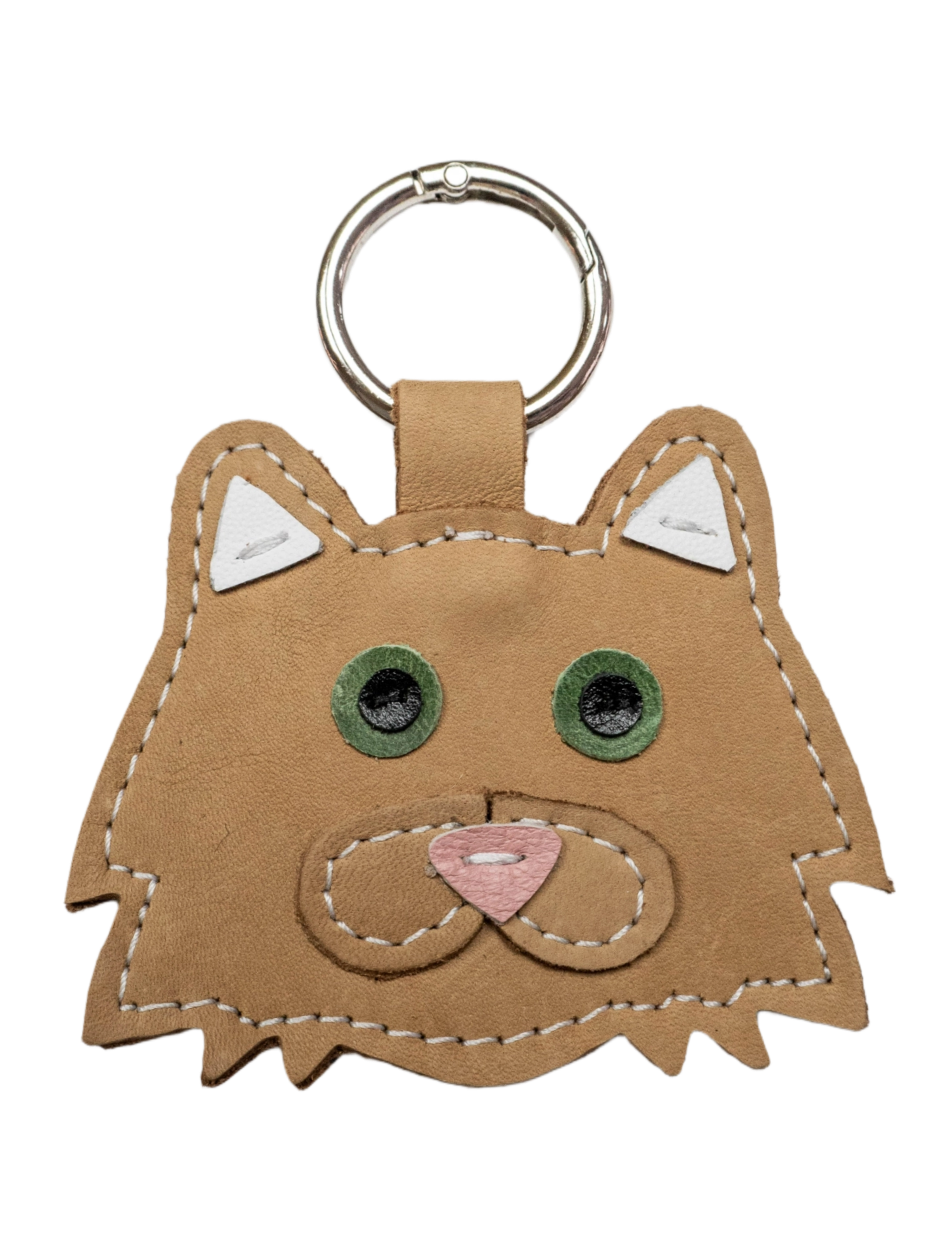 Long-haired Cat Keychain