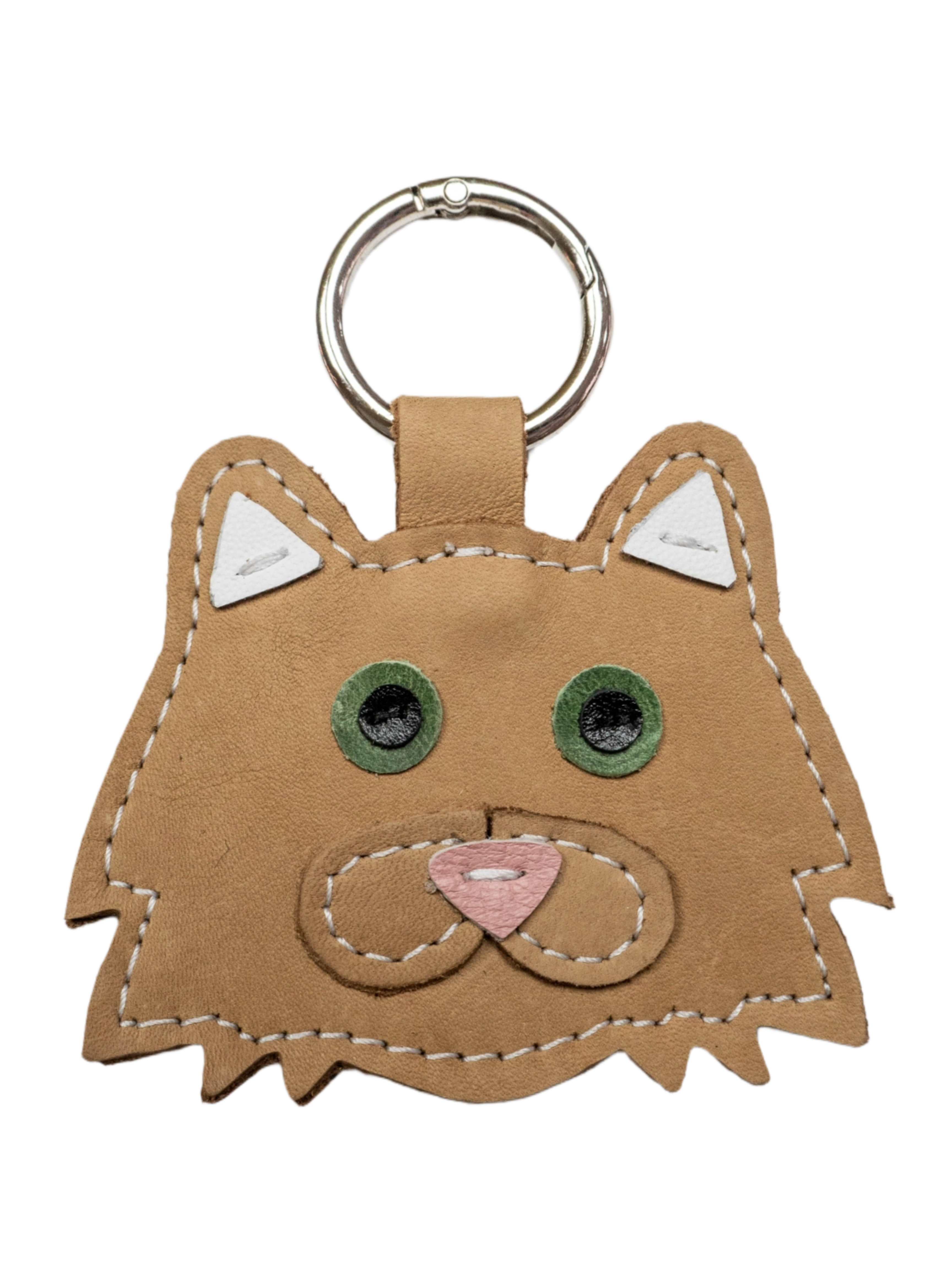 Long-haired Cat Keychain