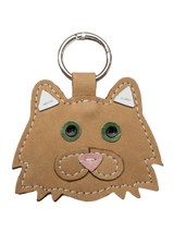 Long-haired Cat Keychain