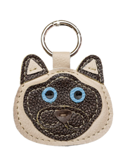 Burmese Cat Keychain