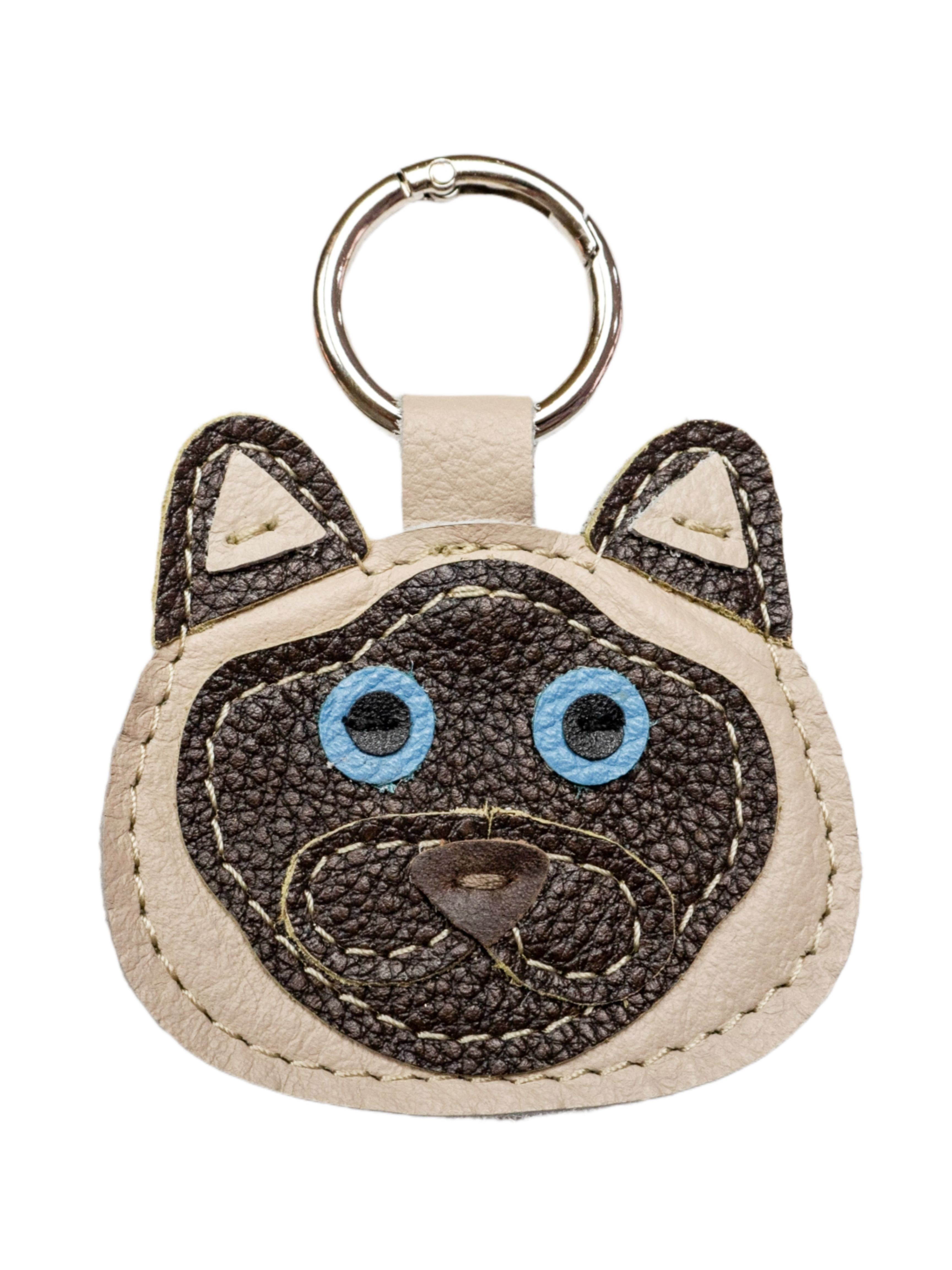 Burmese Cat Keychain