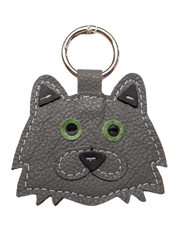 Long-haired Cat Keychain