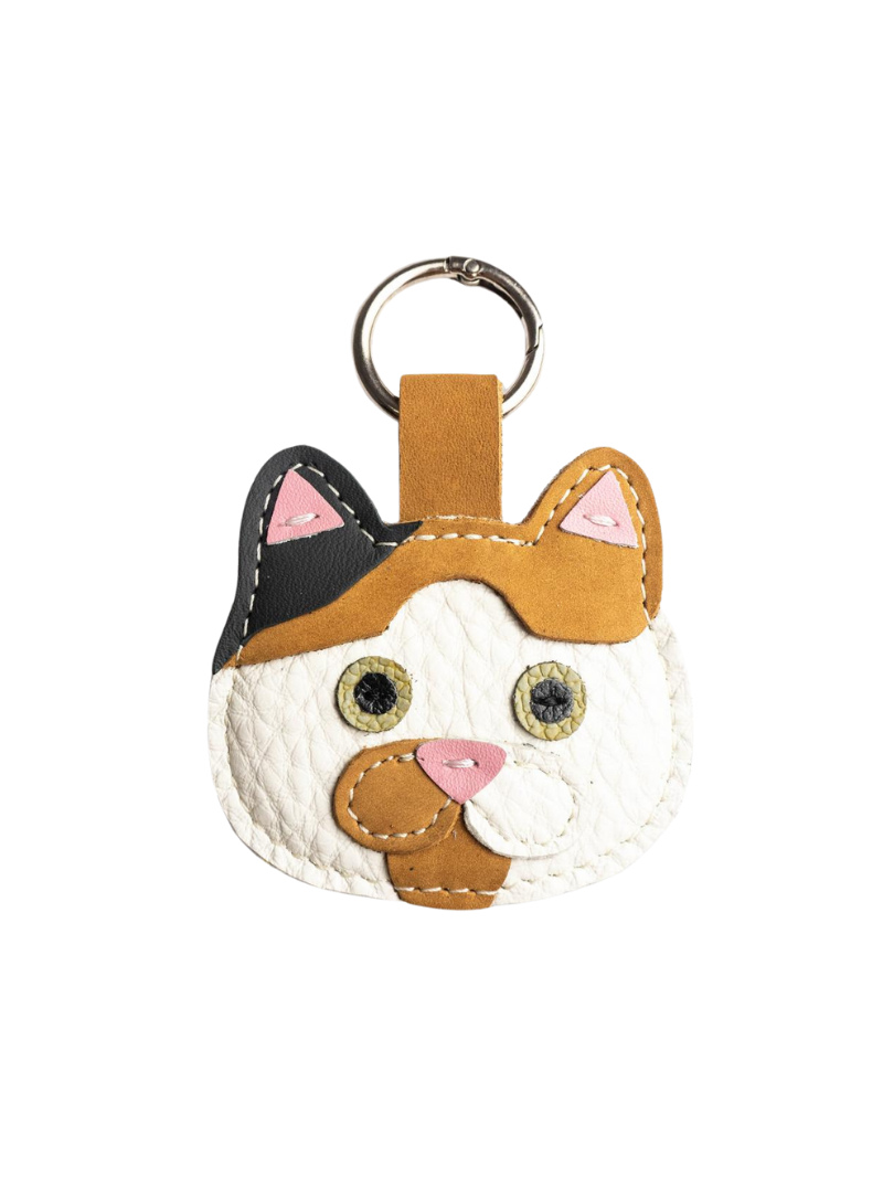 Short Hair Cat Keychain