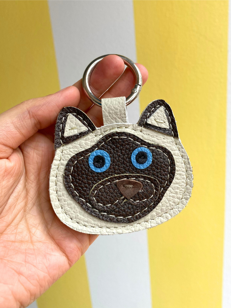 Llavero Gato Siamés