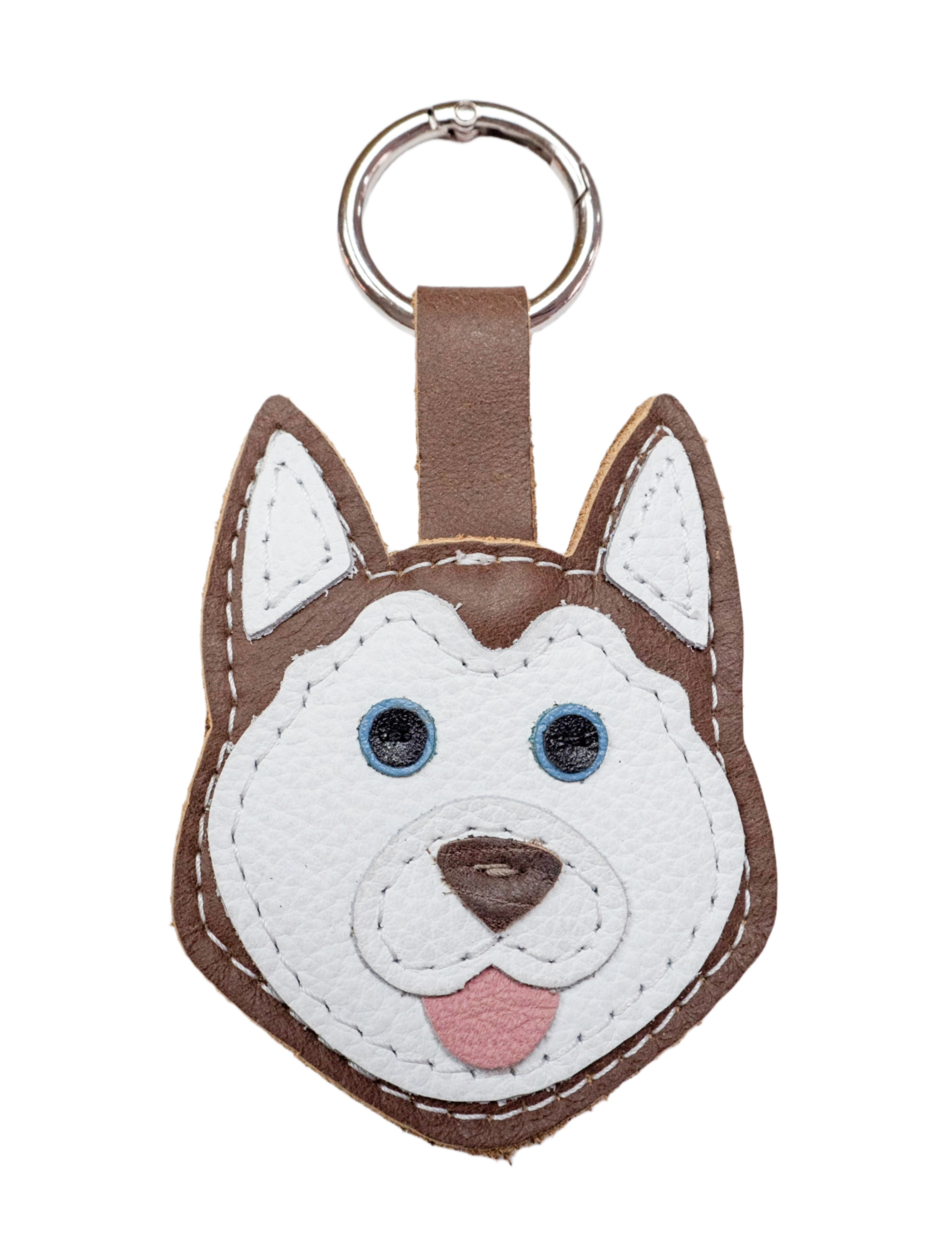 Siberian Husky Keychain