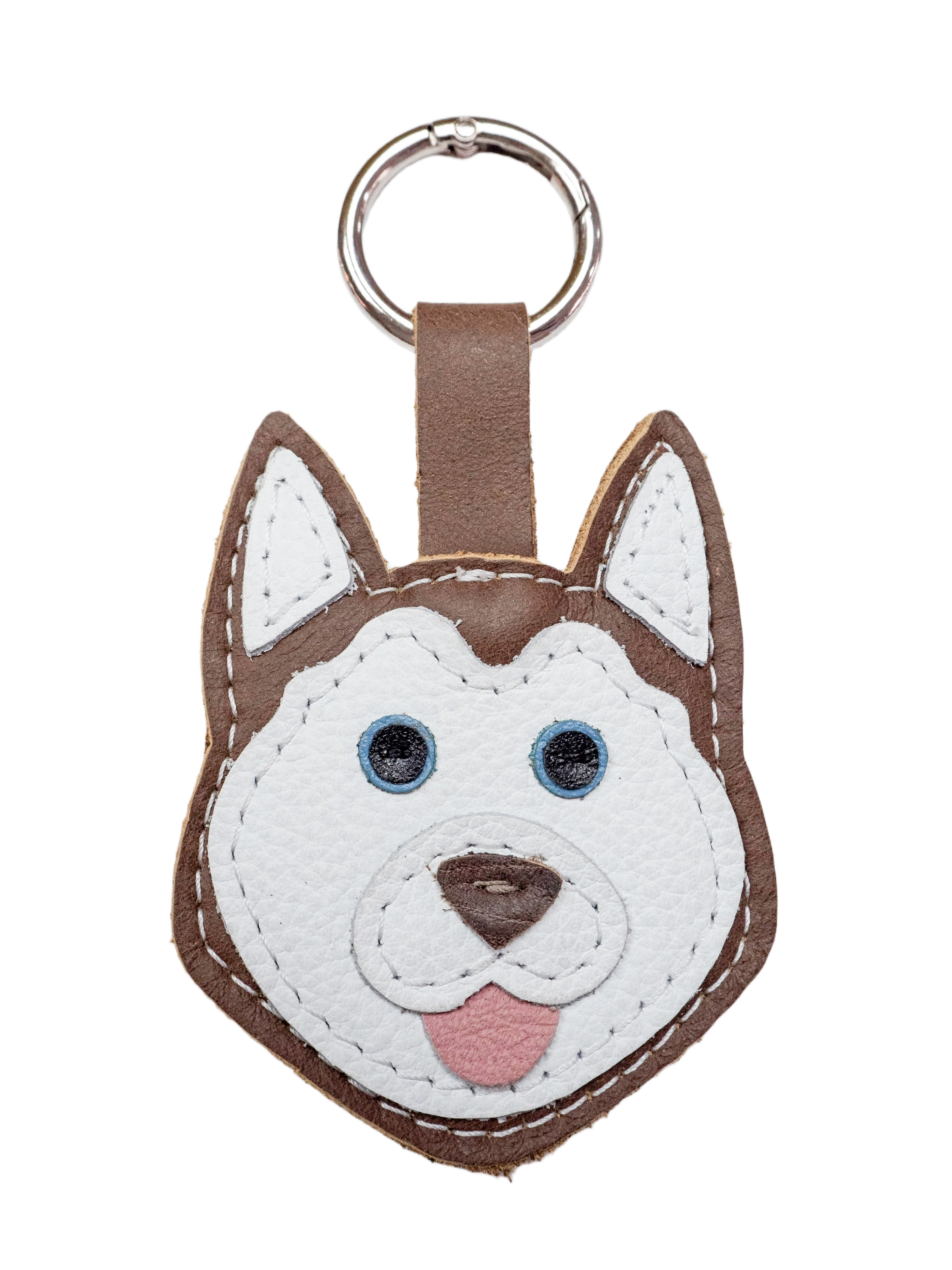 Siberian Husky Keychain