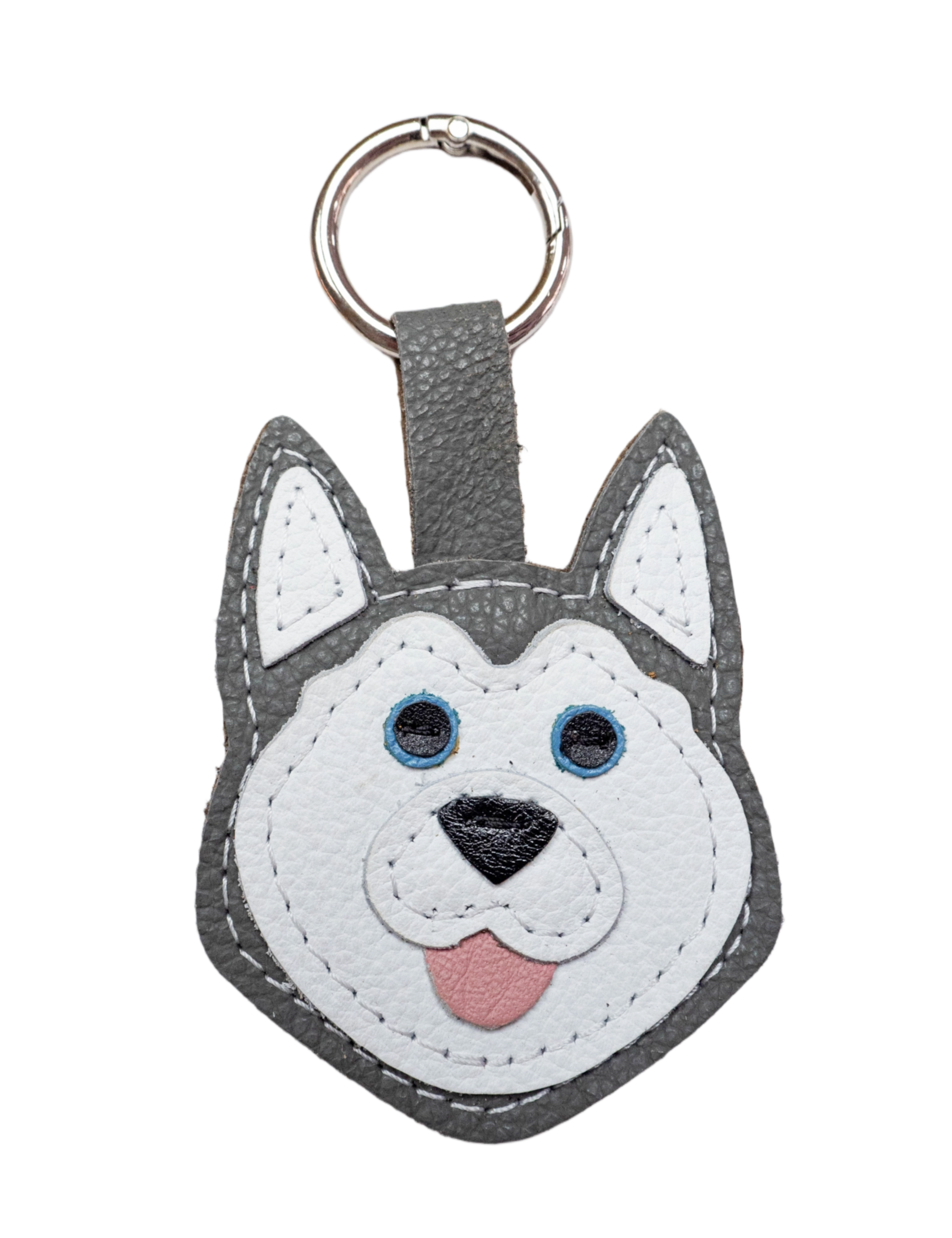 Siberian Husky Keychain