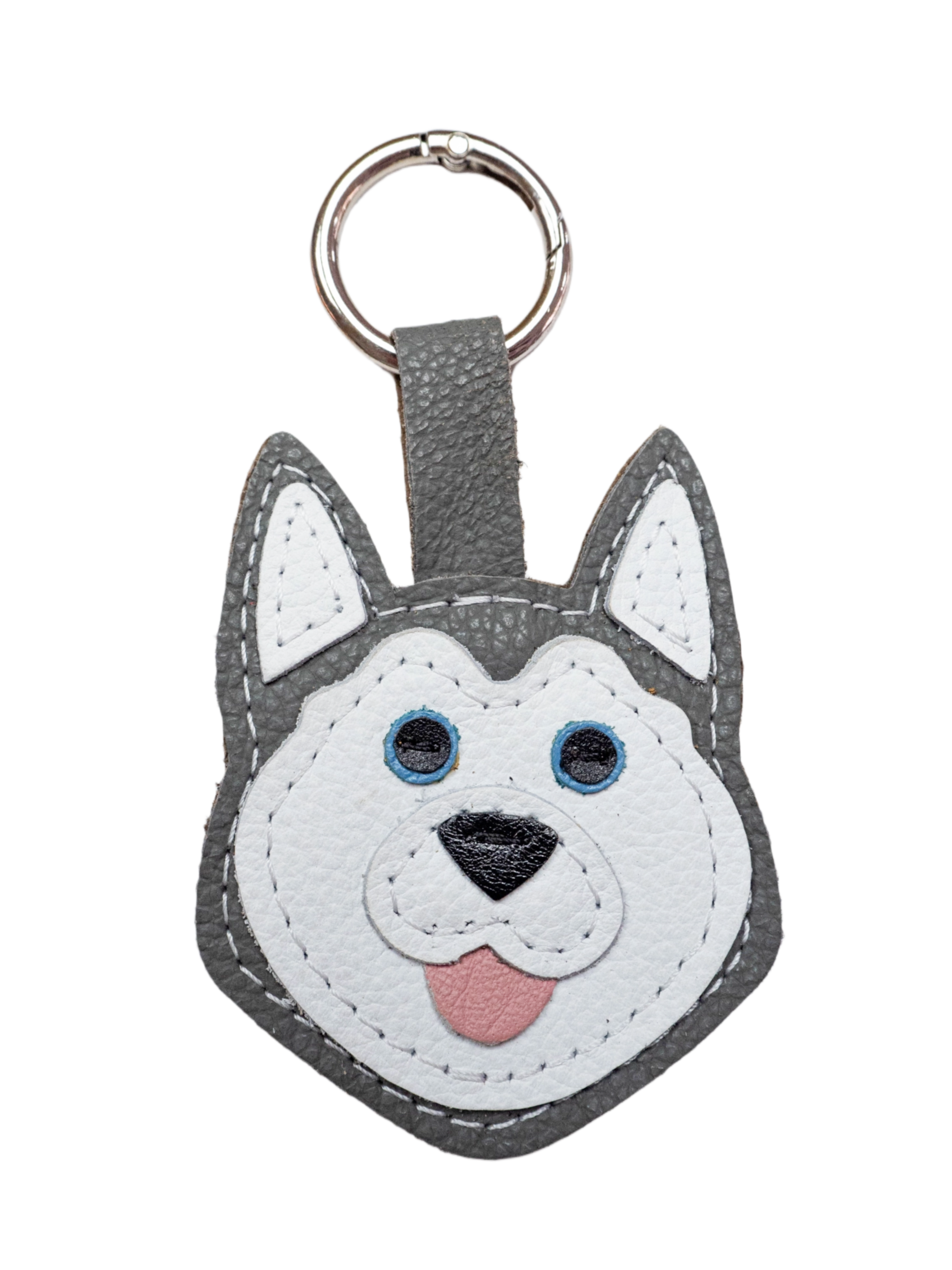 Siberian Husky Keychain