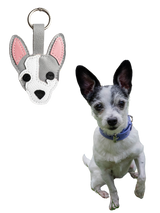 Personalized Dog Keychain
