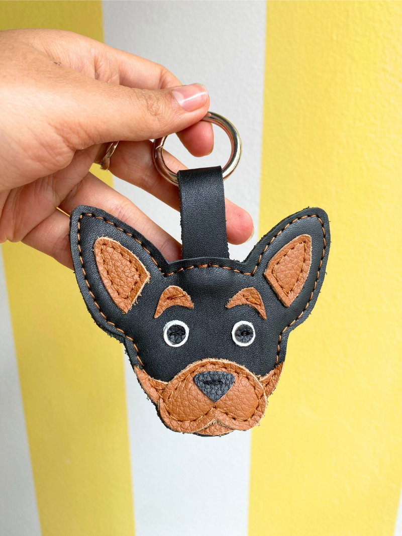 Pinscher Keychain