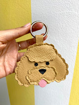 French Poodle Keychain