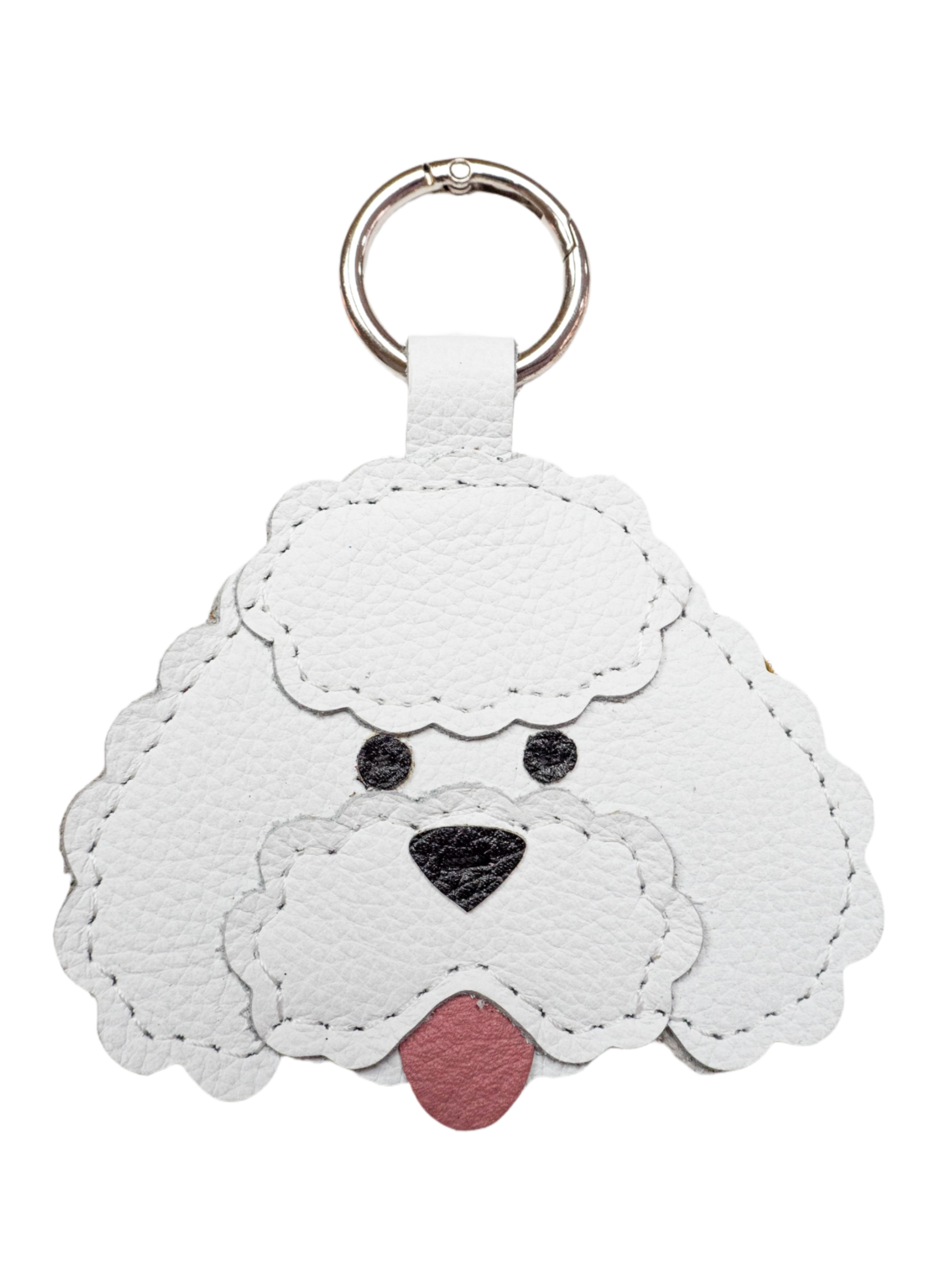 French Poodle Keychain