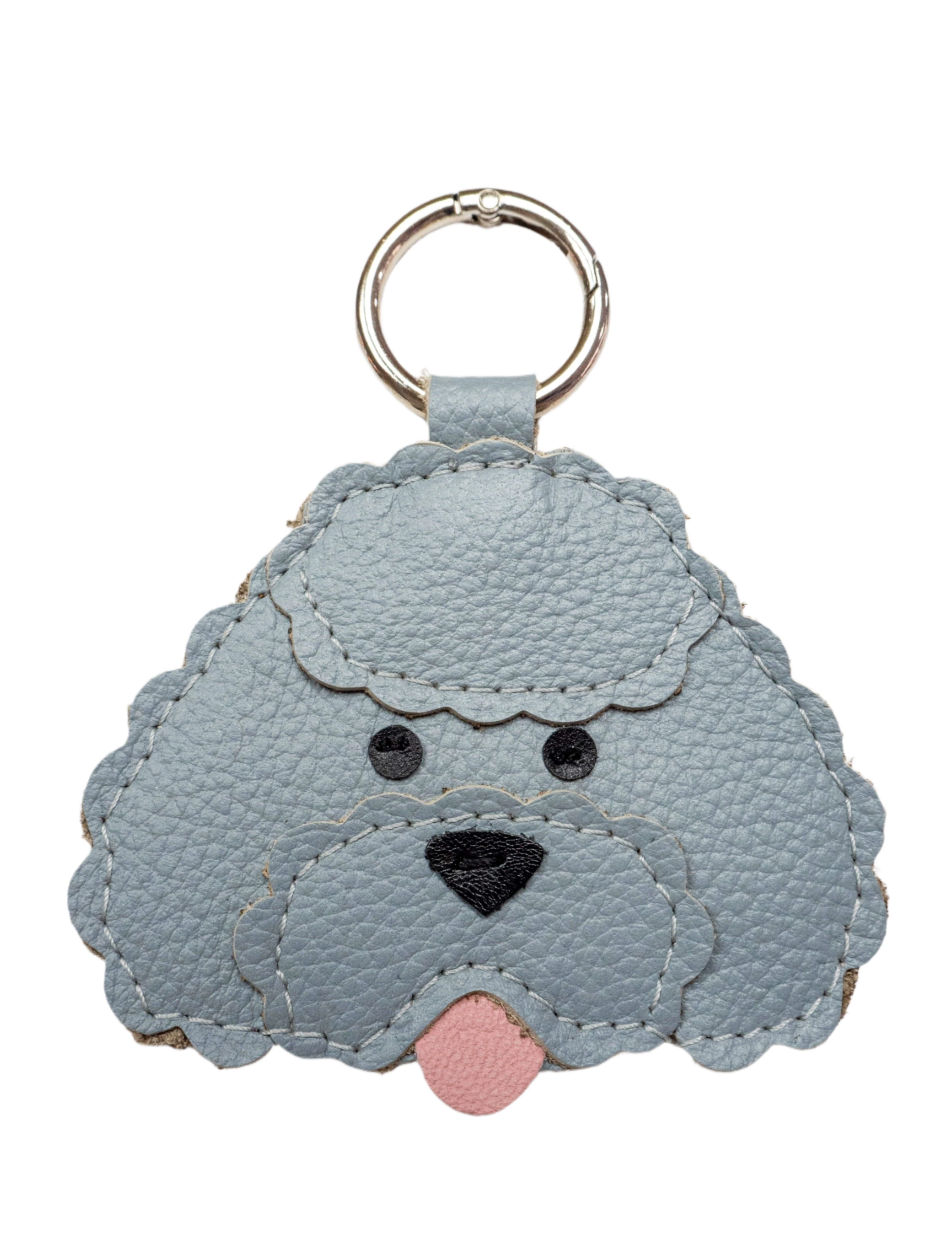 French Poodle Keychain