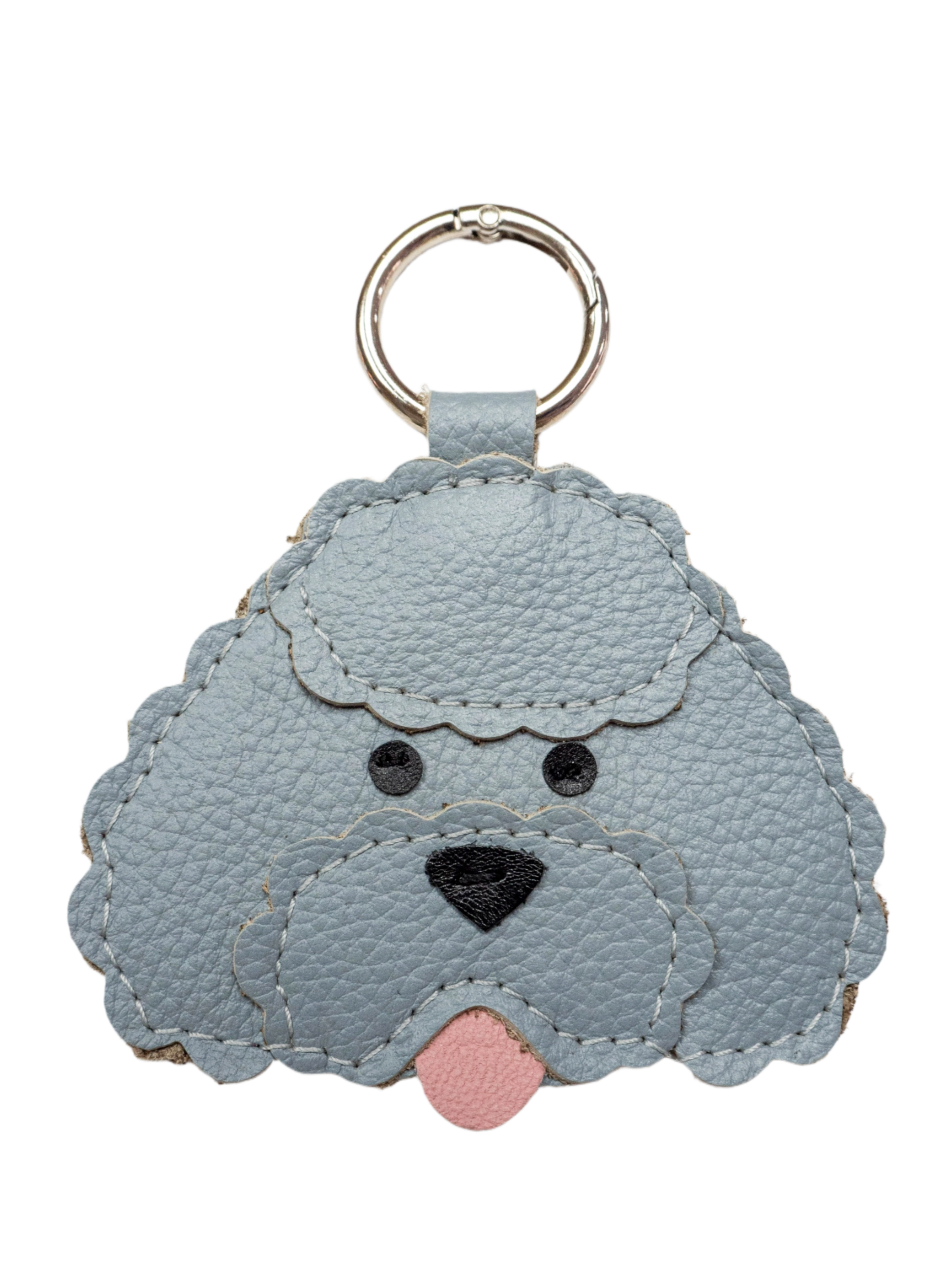 French Poodle Keychain