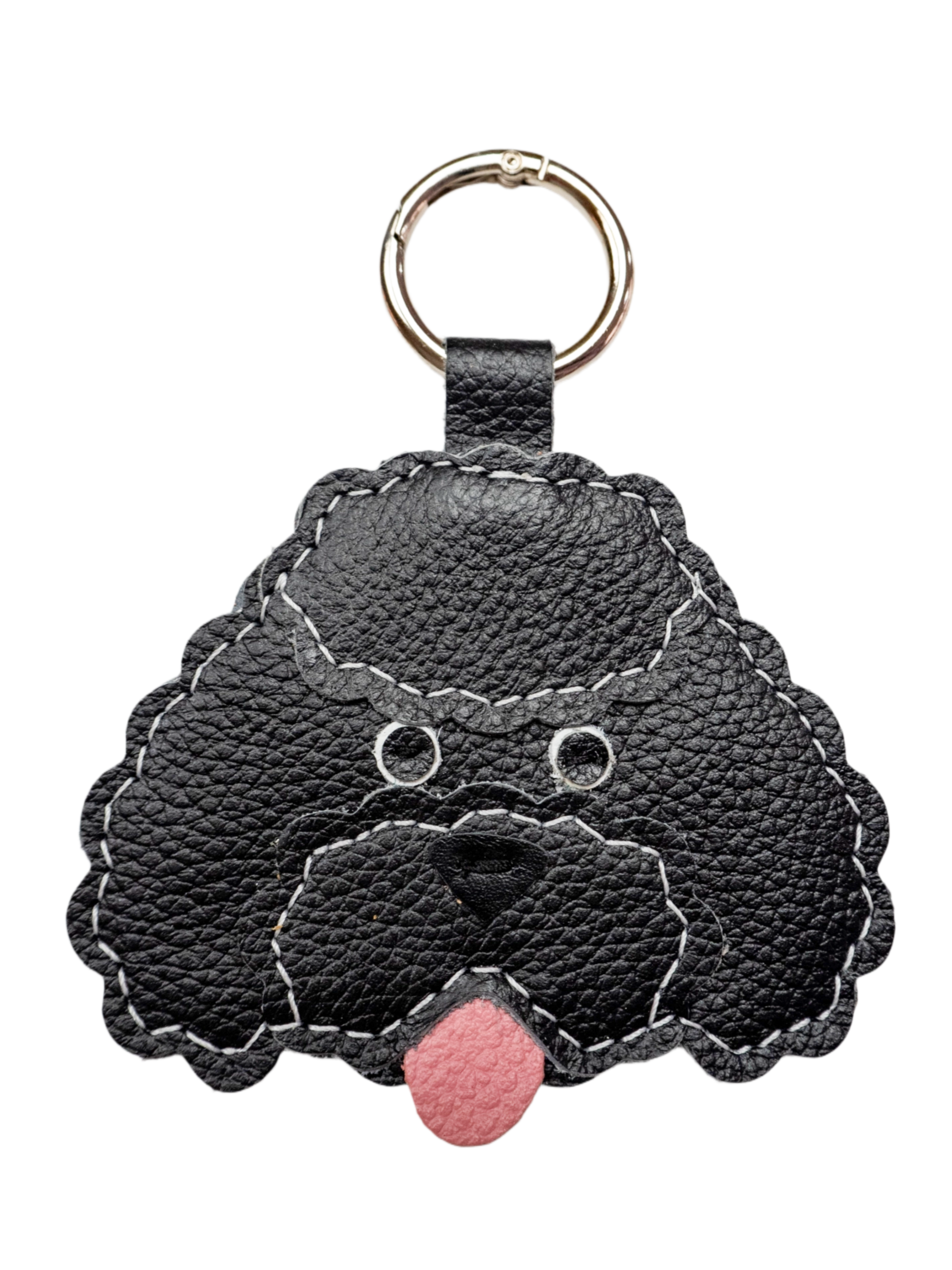 French Poodle Keychain