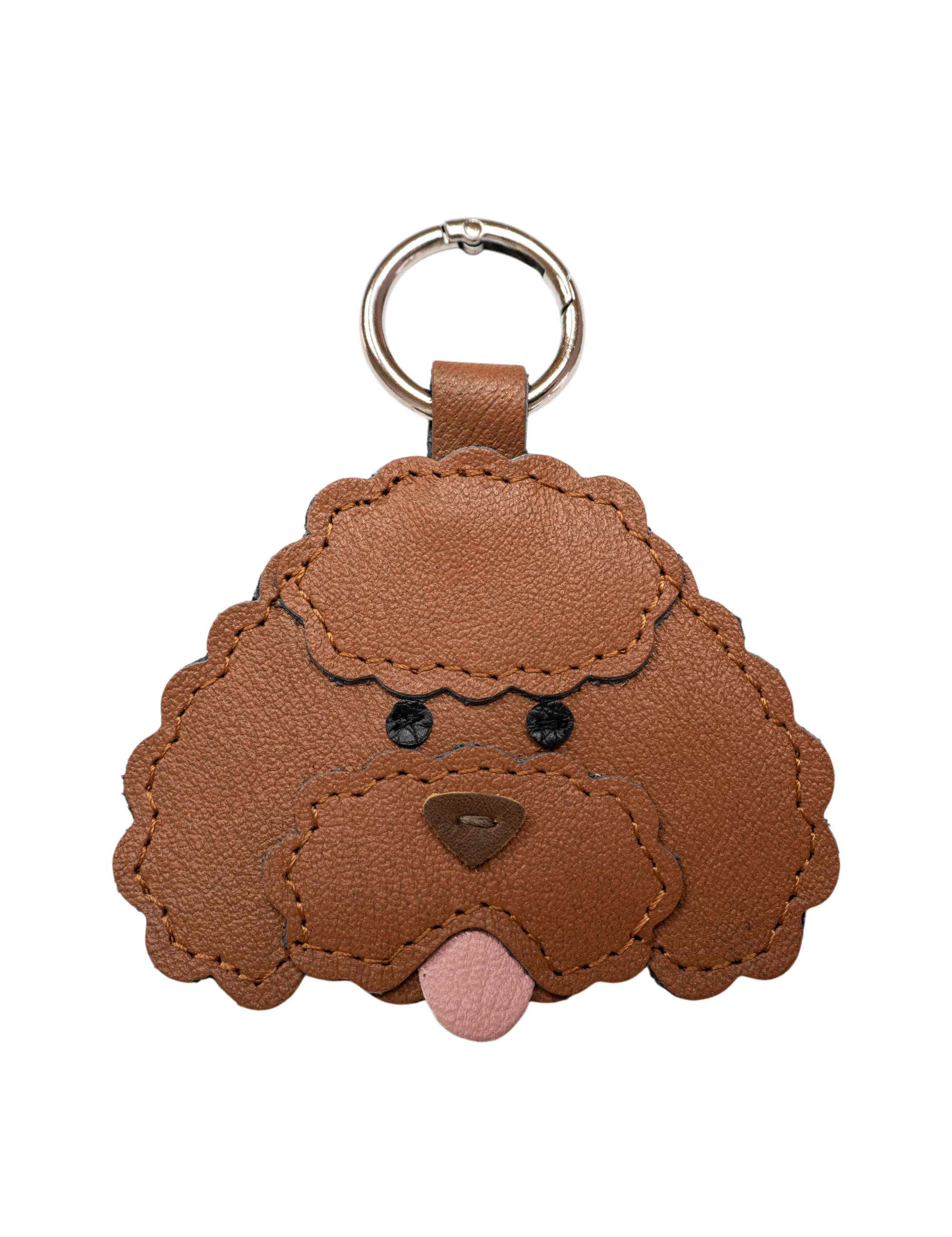 French Poodle Keychain