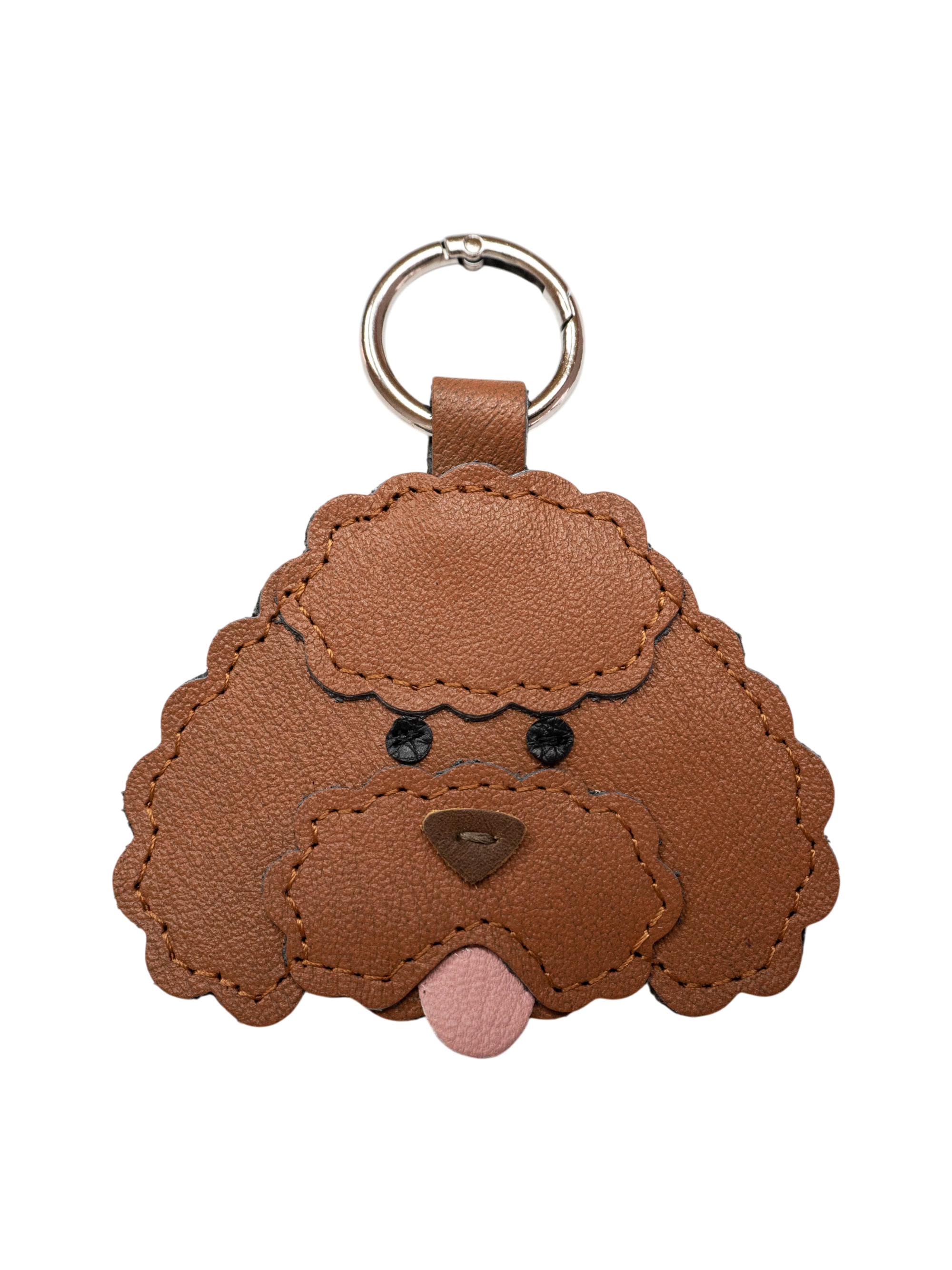 French Poodle Keychain