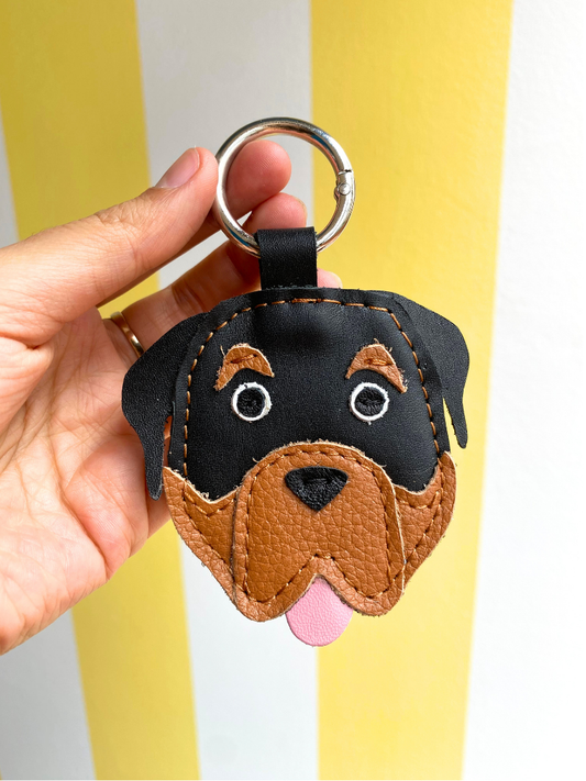 Llavero Rottweiler