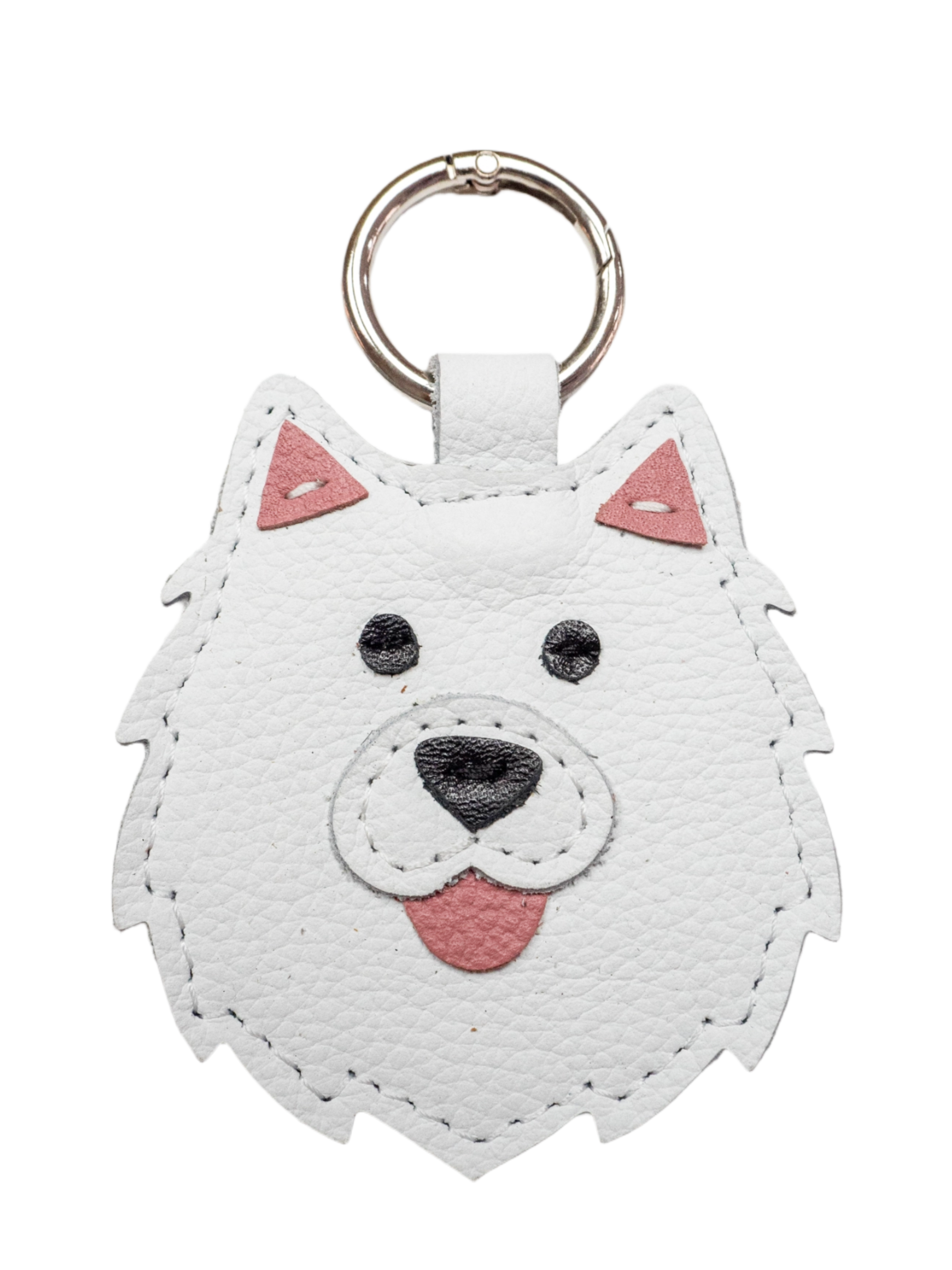 Samoyed Keychain