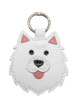 Samoyed Keychain
