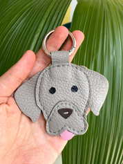 Weimaraner Keychain