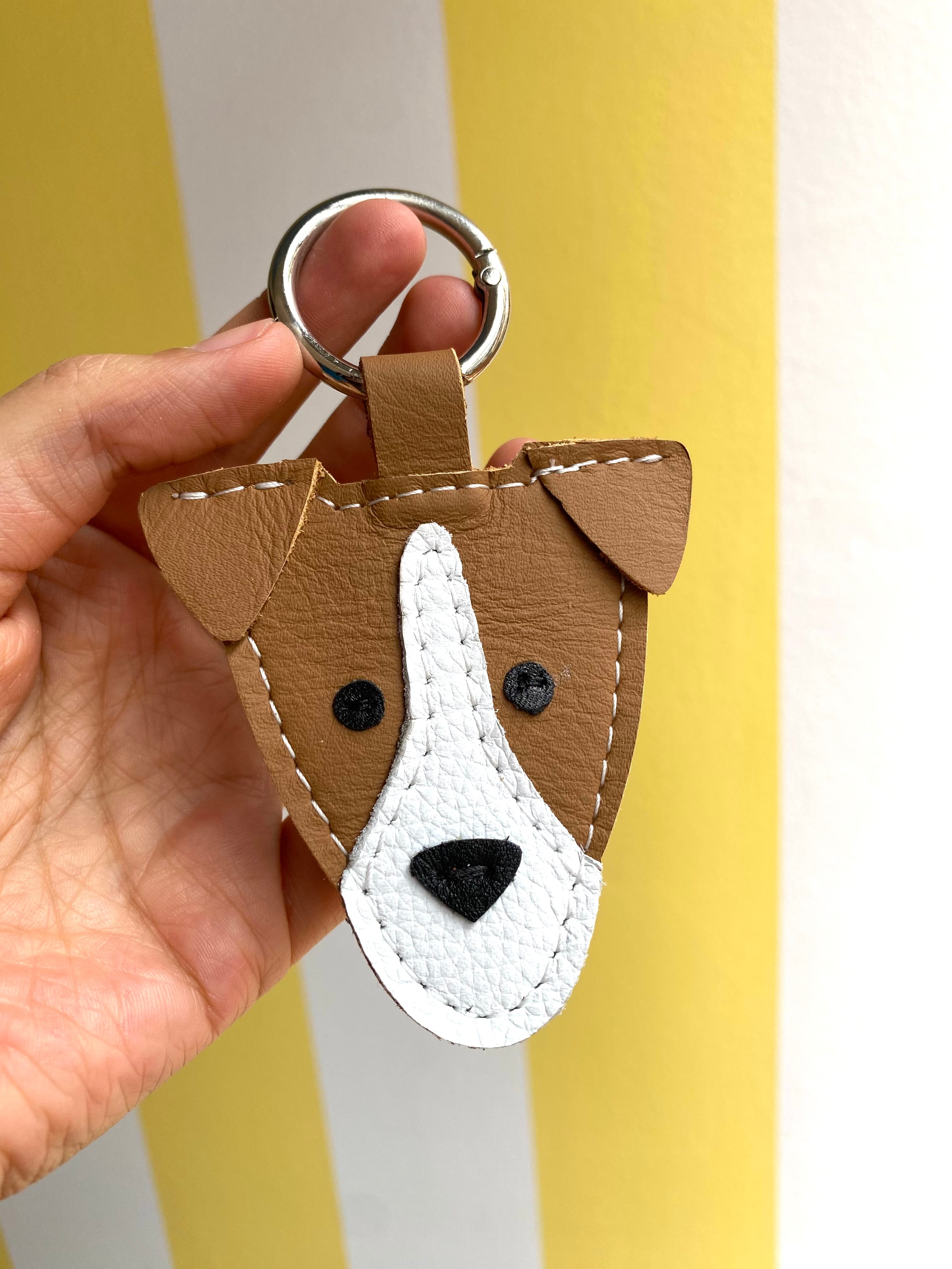 Fox Terrier / Jack Russell Keychain