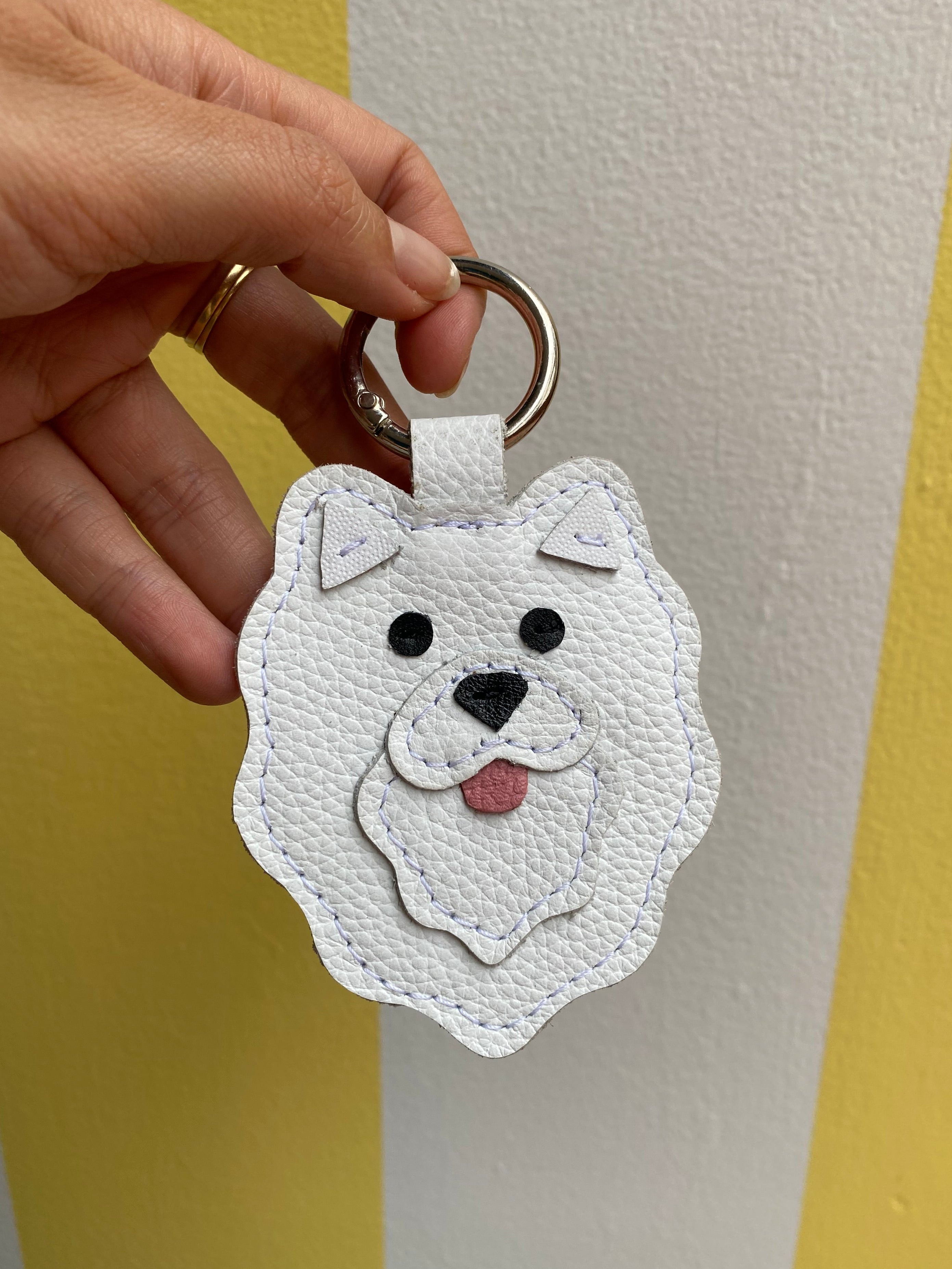 Pomeranian Keychain