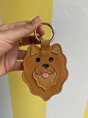 Pomeranian Keychain