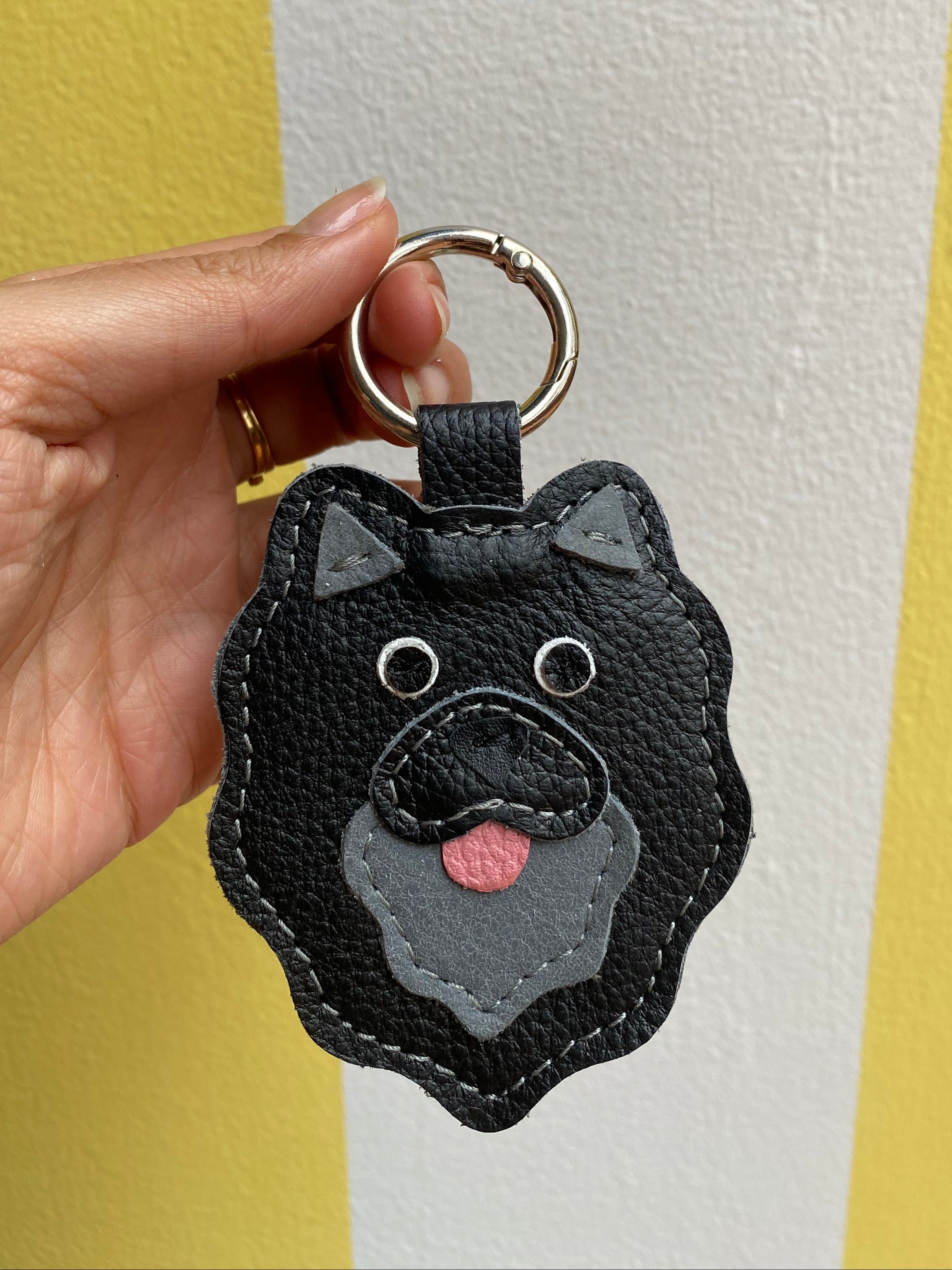 Pomeranian Keychain