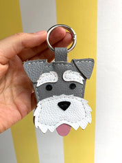 Schnauzer Keychain